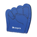 Blue Fist Shaped Foam Seat Cushion